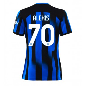 Inter Milan Alexis Sanchez #70 Hemmatröja Dam 2023-24 Kortärmad